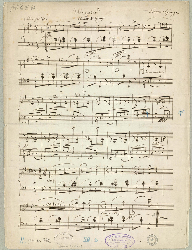 Lyric Pieces, Op.12
