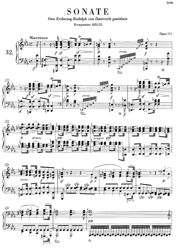 Piano Sonata No.32, Op.111