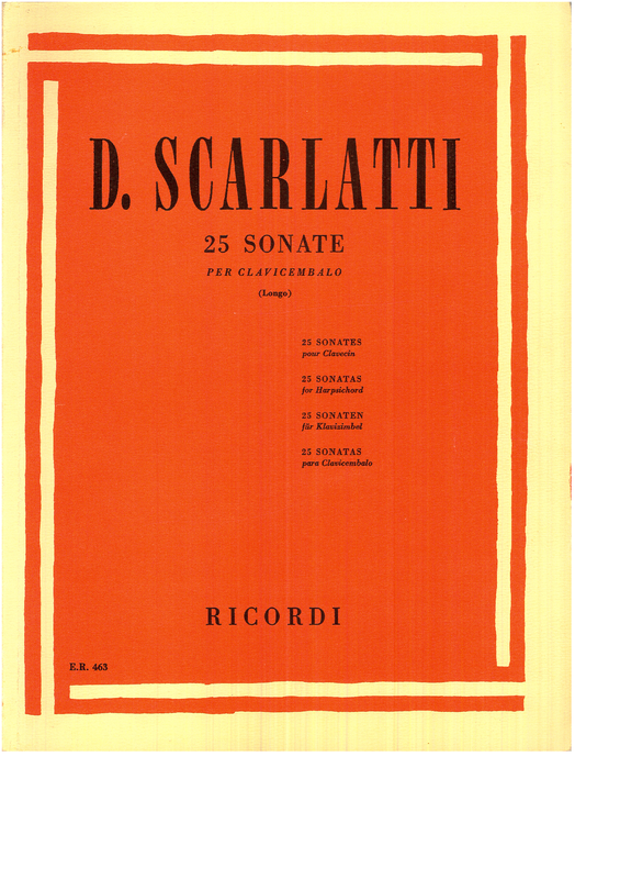 25 Harpsichord Sonatas