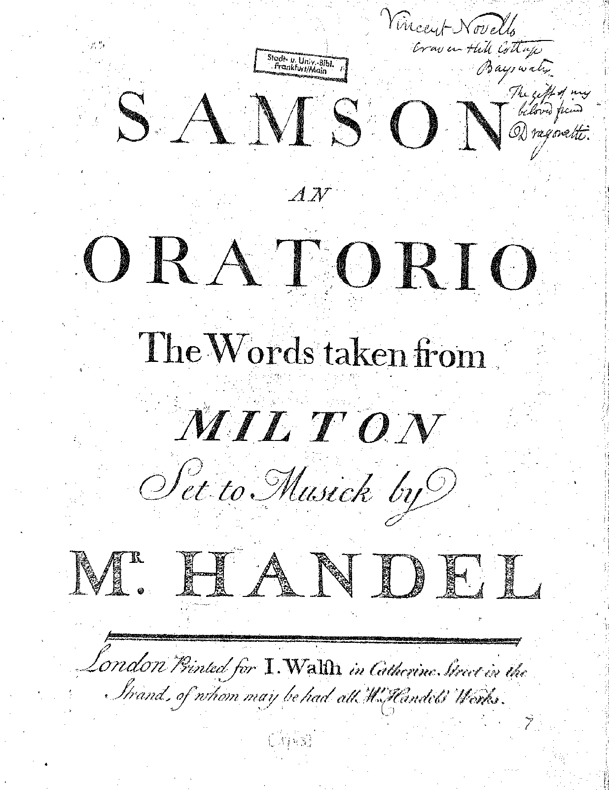 Samson, HWV 57