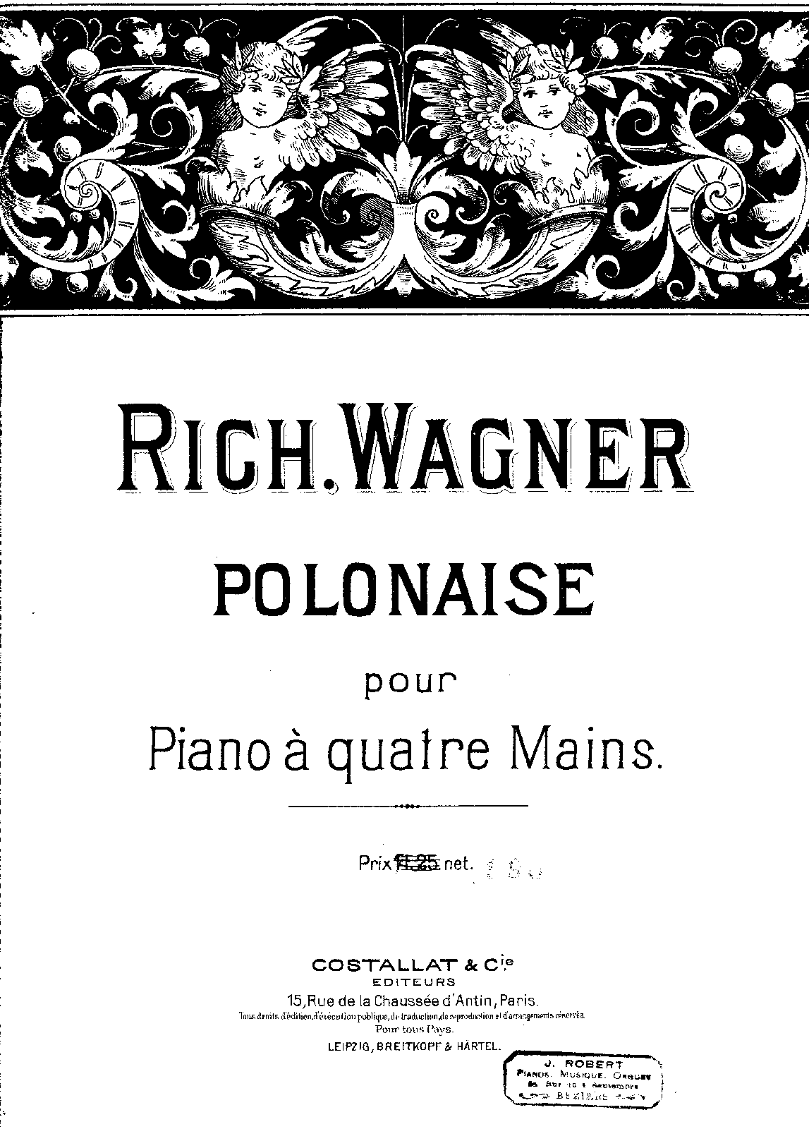 Polonaise in D major, WWV 23
