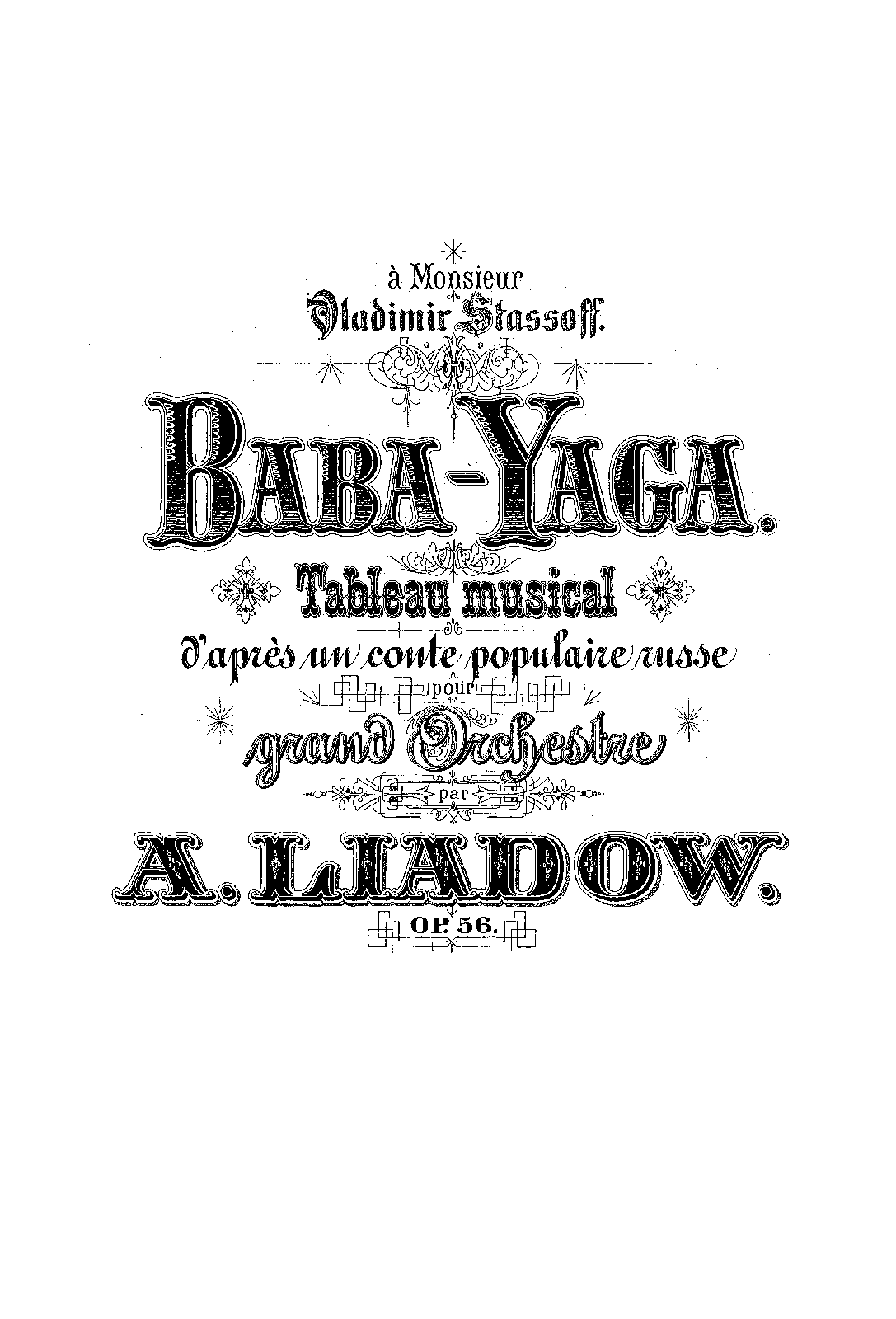 Baba Yaga, Op.56
