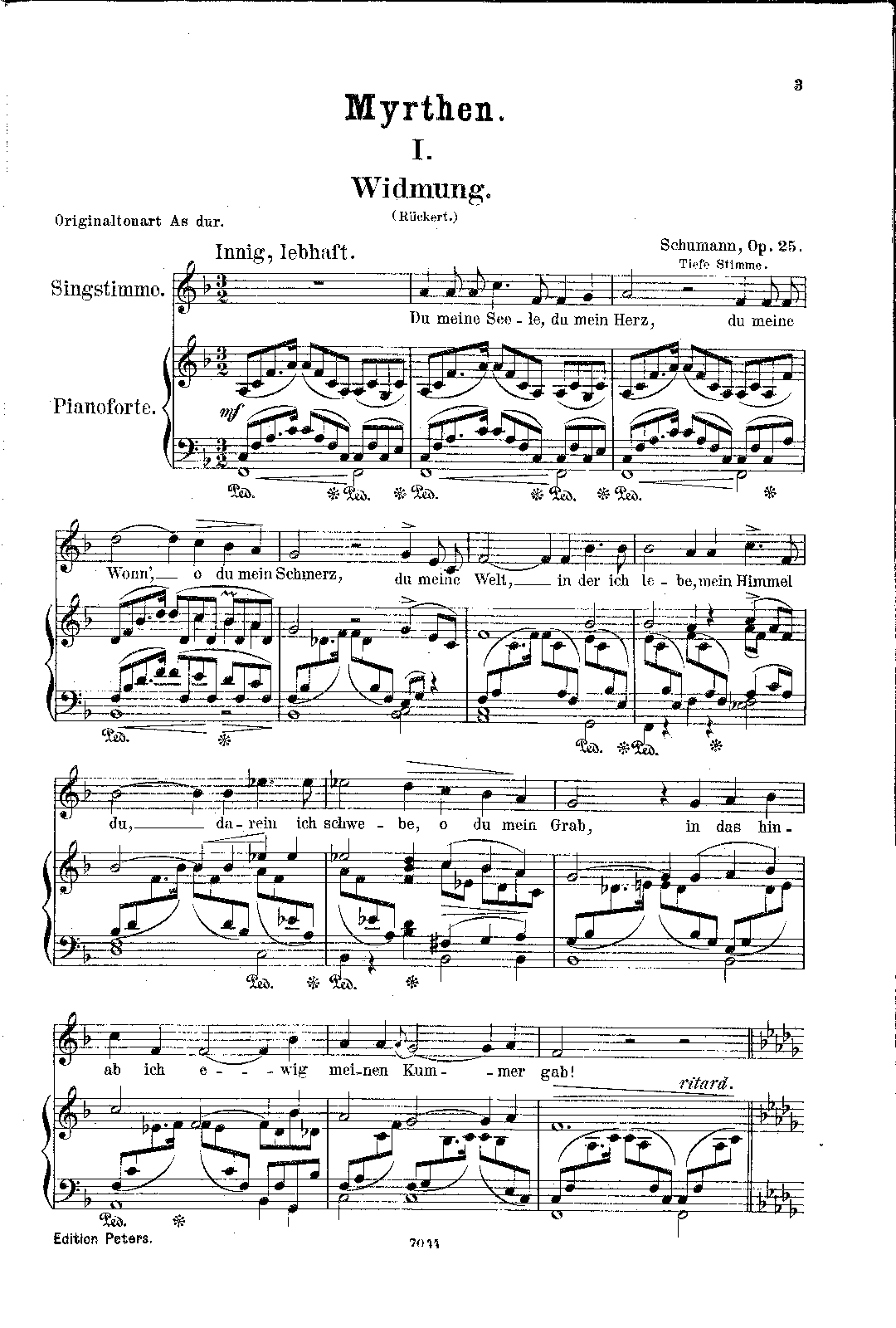 Myrthen, Op.25