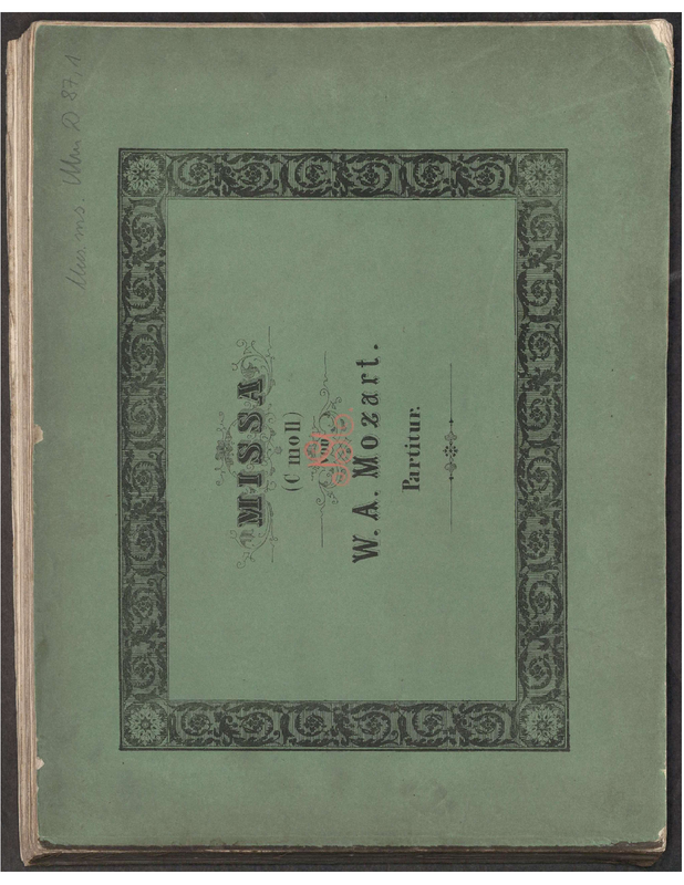 Mass in C minor, K.427/417a