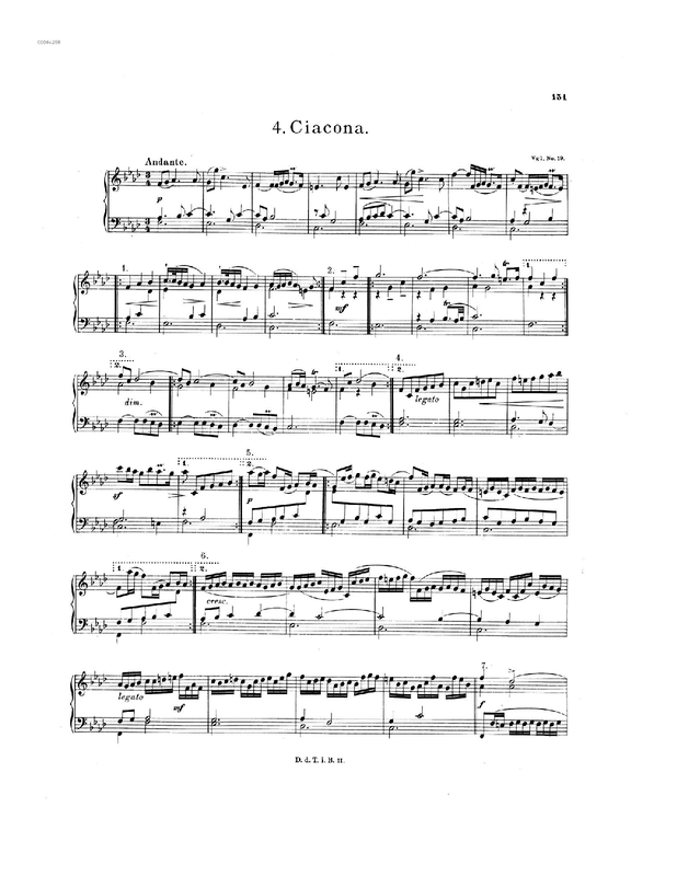 Chaconne in F minor, P.43