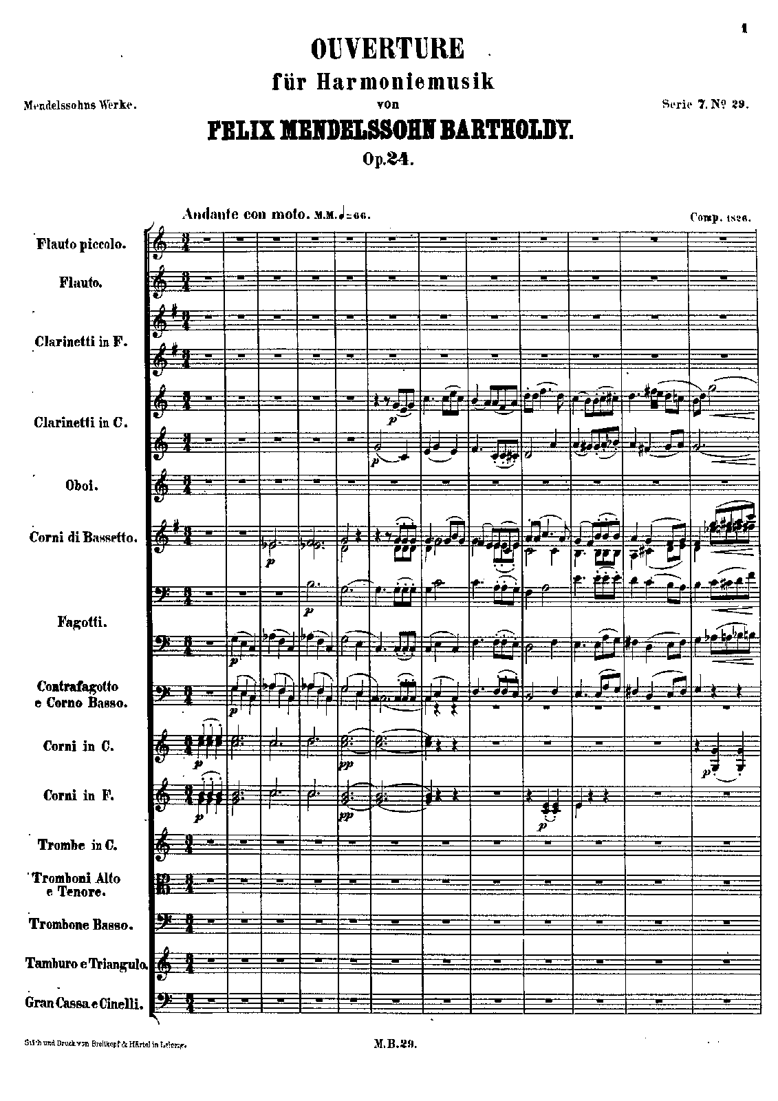 Overture in C major, Op.24