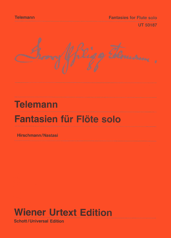 12 Fantasias for Flute without Bass, TWV 40:2-13