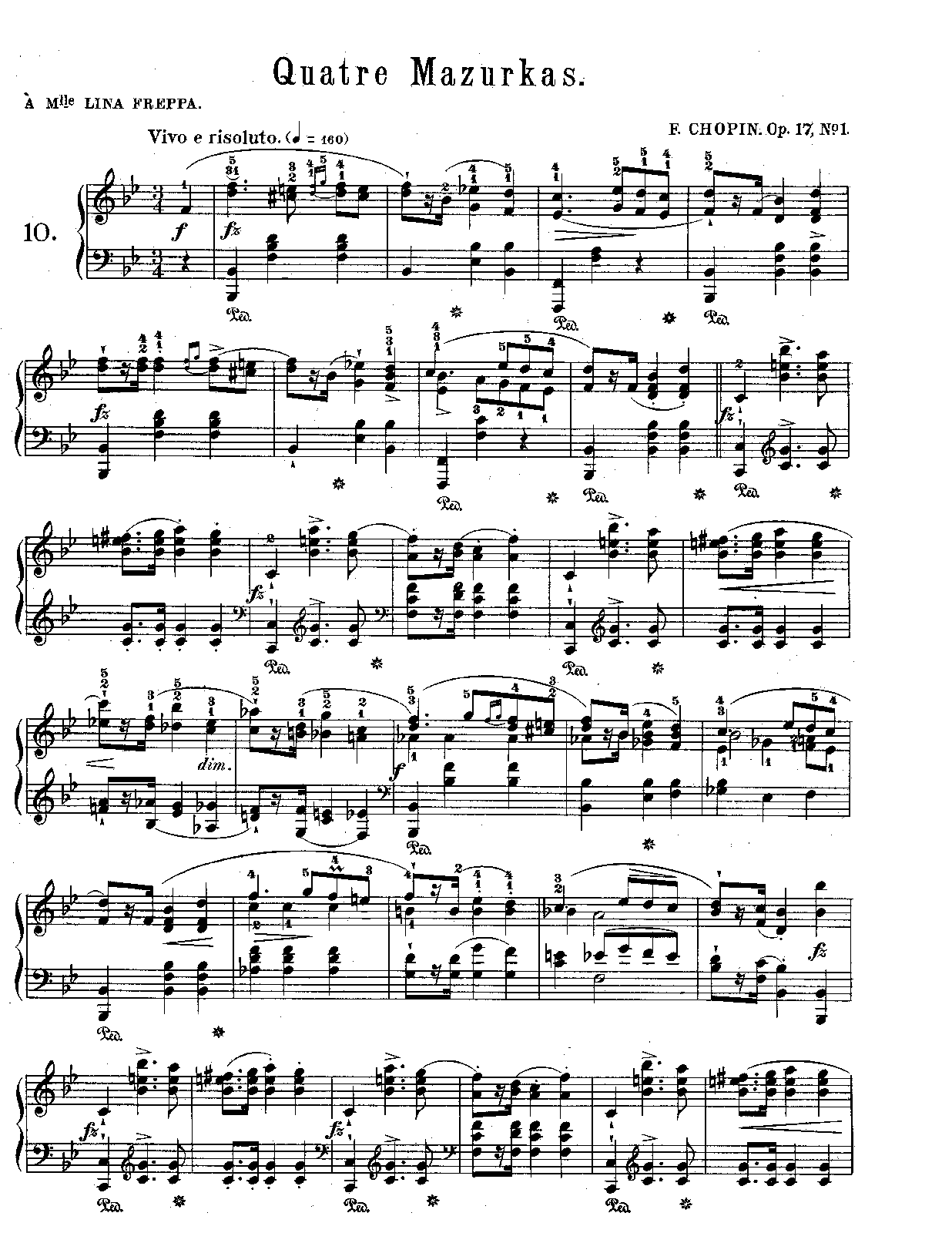 Mazurkas, Op.17