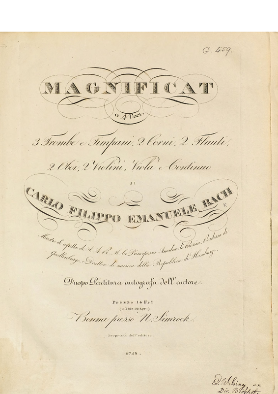 Magnificat in D major, H.772