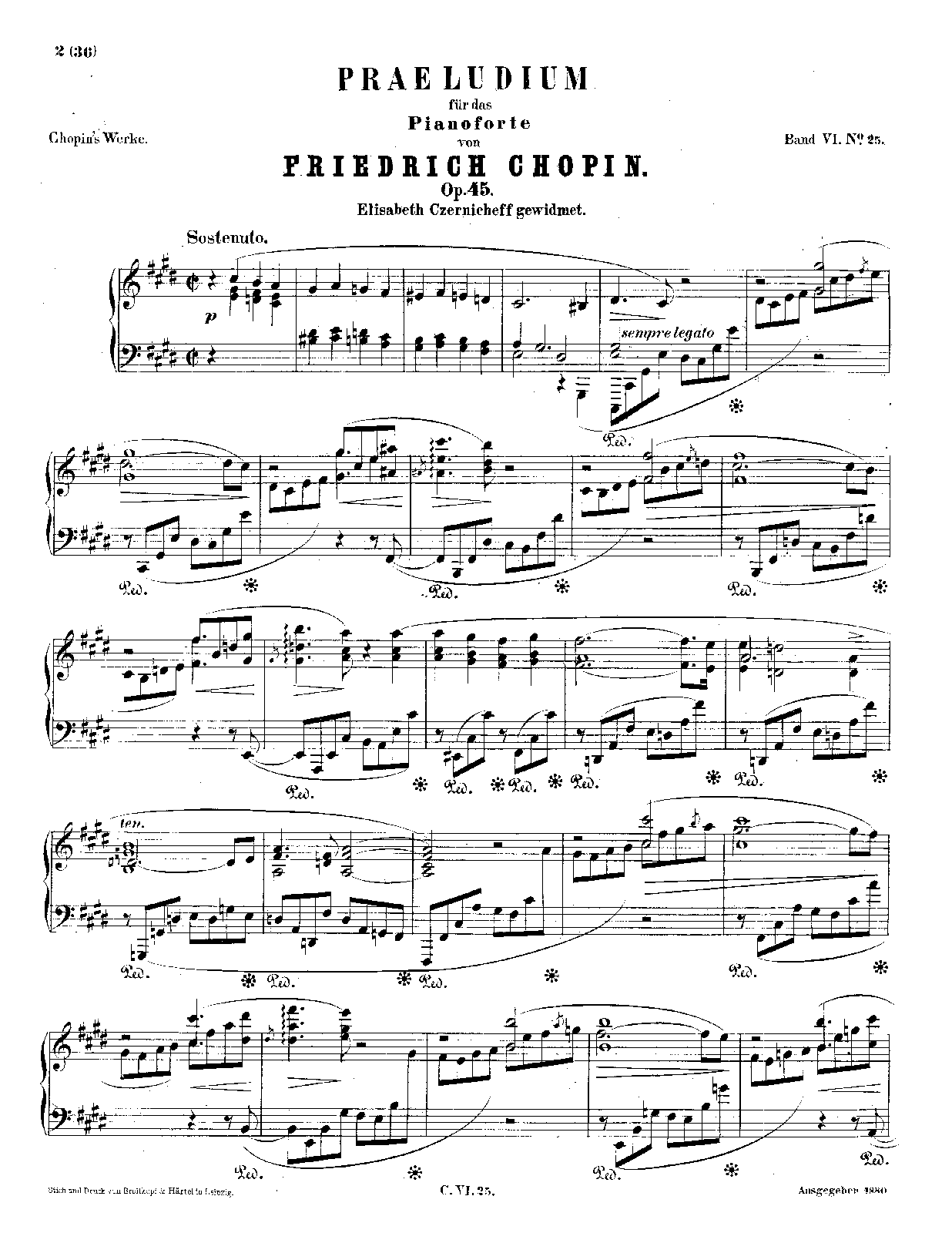 Prelude in C-sharp minor, Op.45