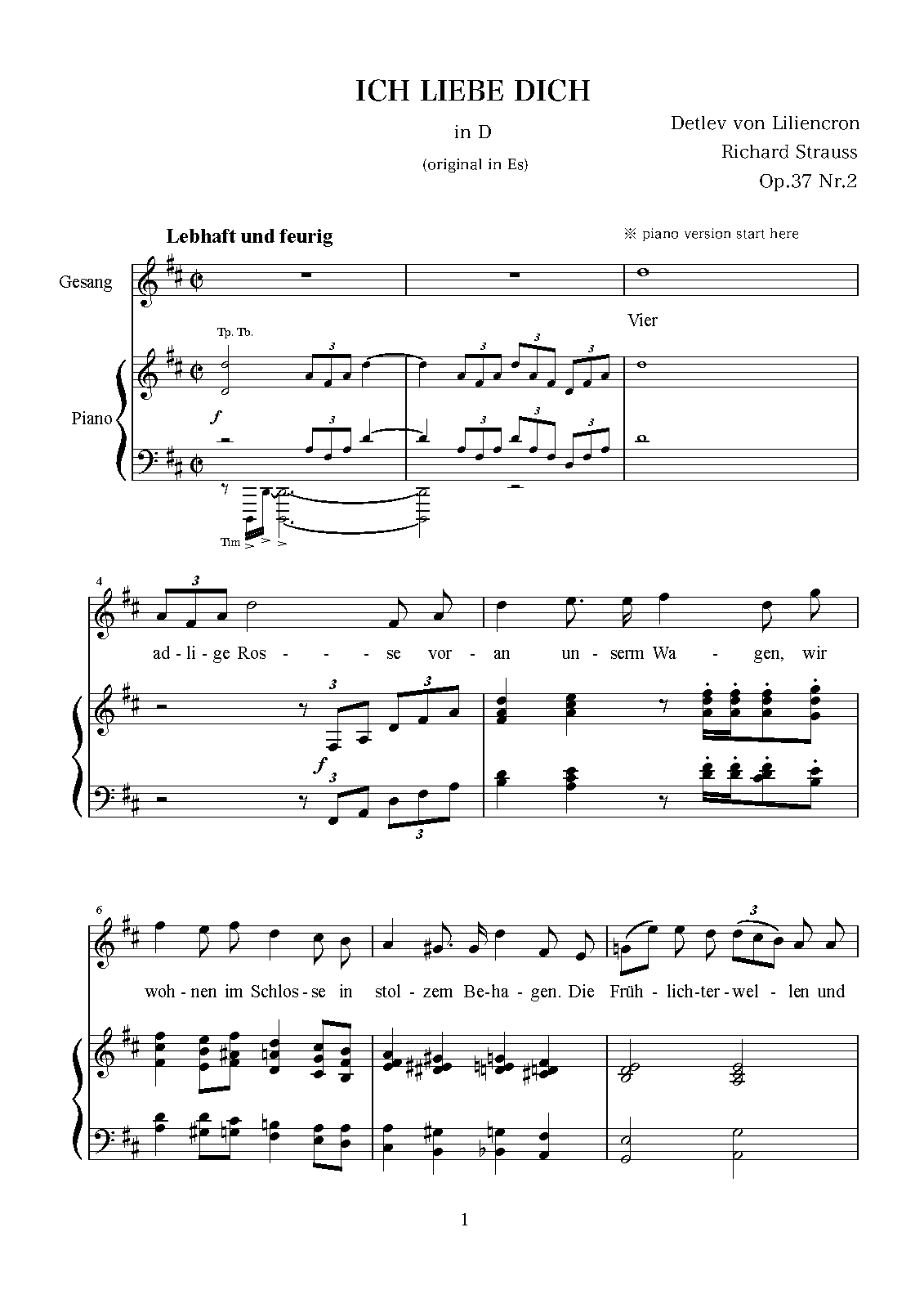 6 Lieder, Op.37