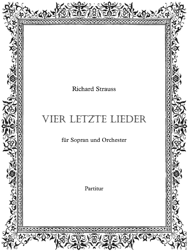 4 Letzte Lieder, TrV 296