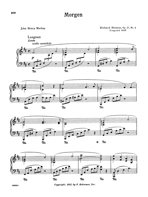4 Lieder, Op.27