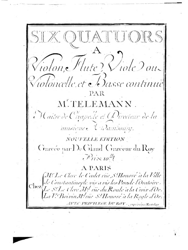 12 Quadri 'Paris Quartets'