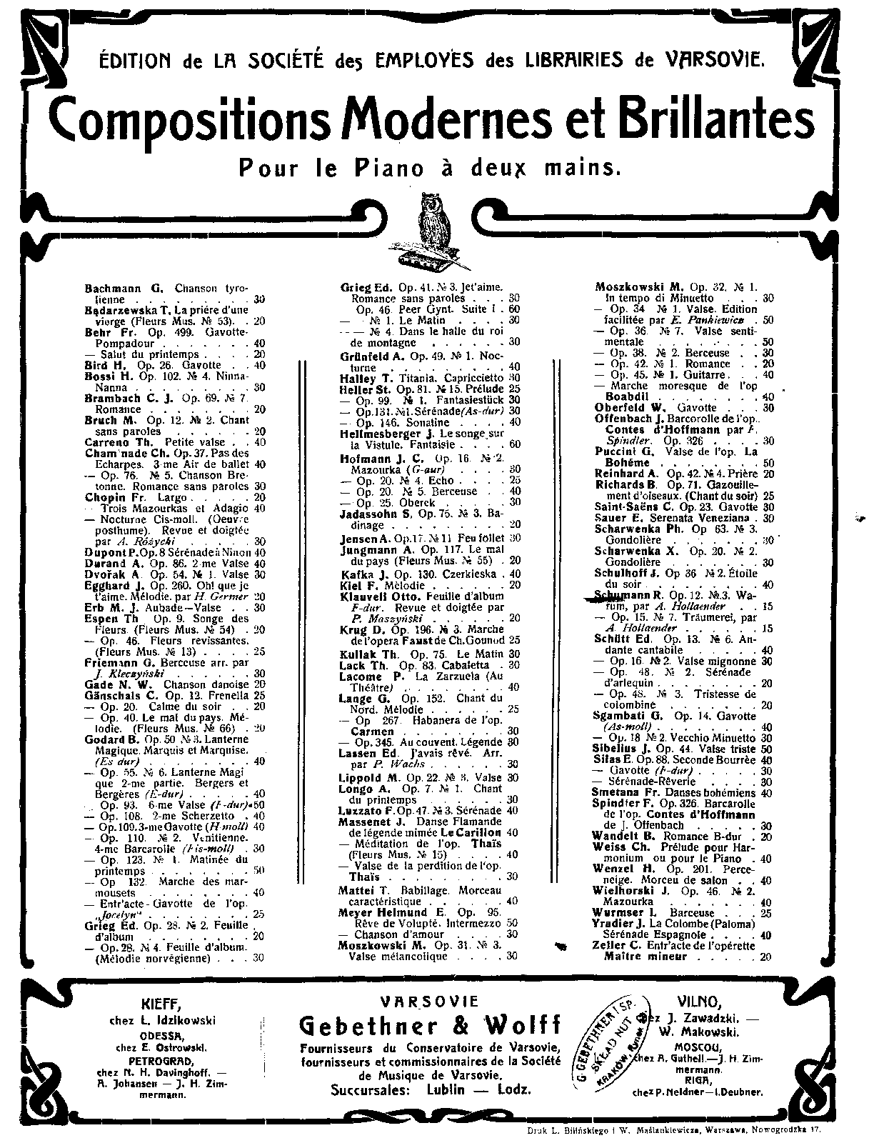 Fantasiestücke, Op.12