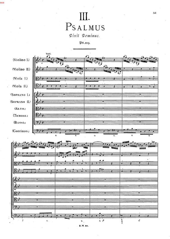 Dixit Dominus, HWV 232