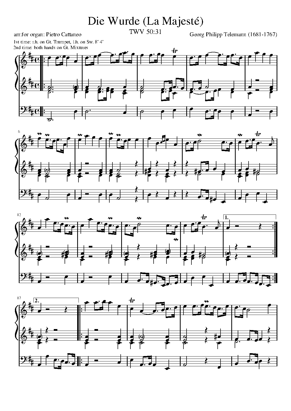12 Marches héroiques 'Heldenmusik', TWV 50:31-42
