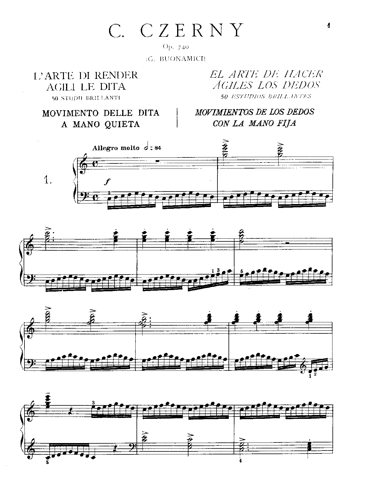 Die Kunst der Fingerfertigkeit, Op.740