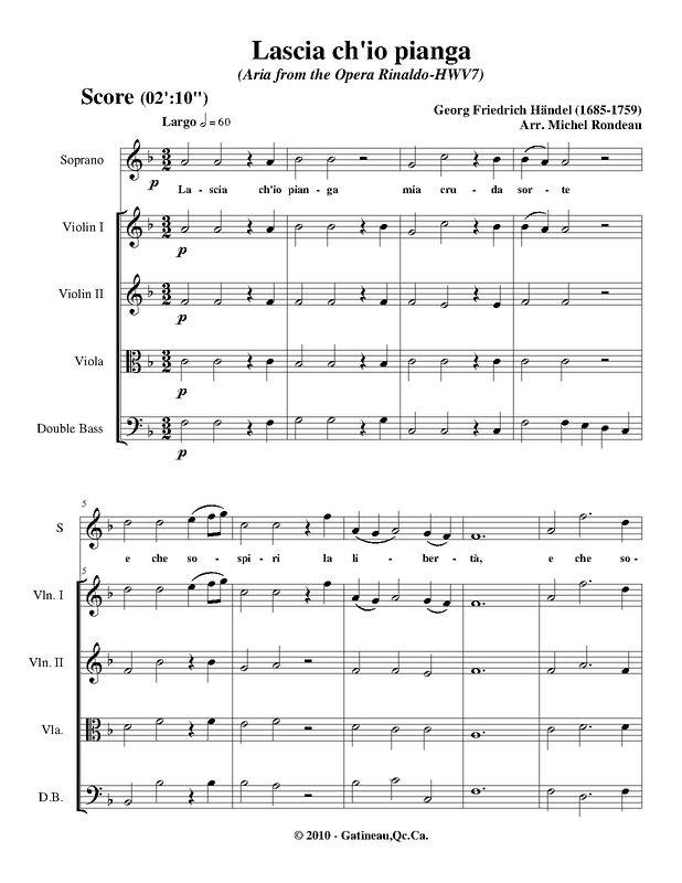Rinaldo, HWV 7b