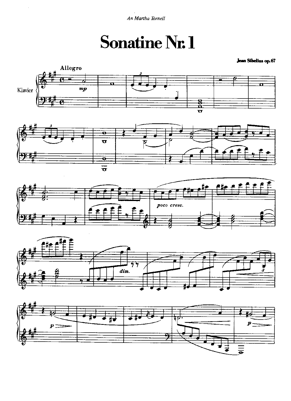 3 Sonatinas, Op.67