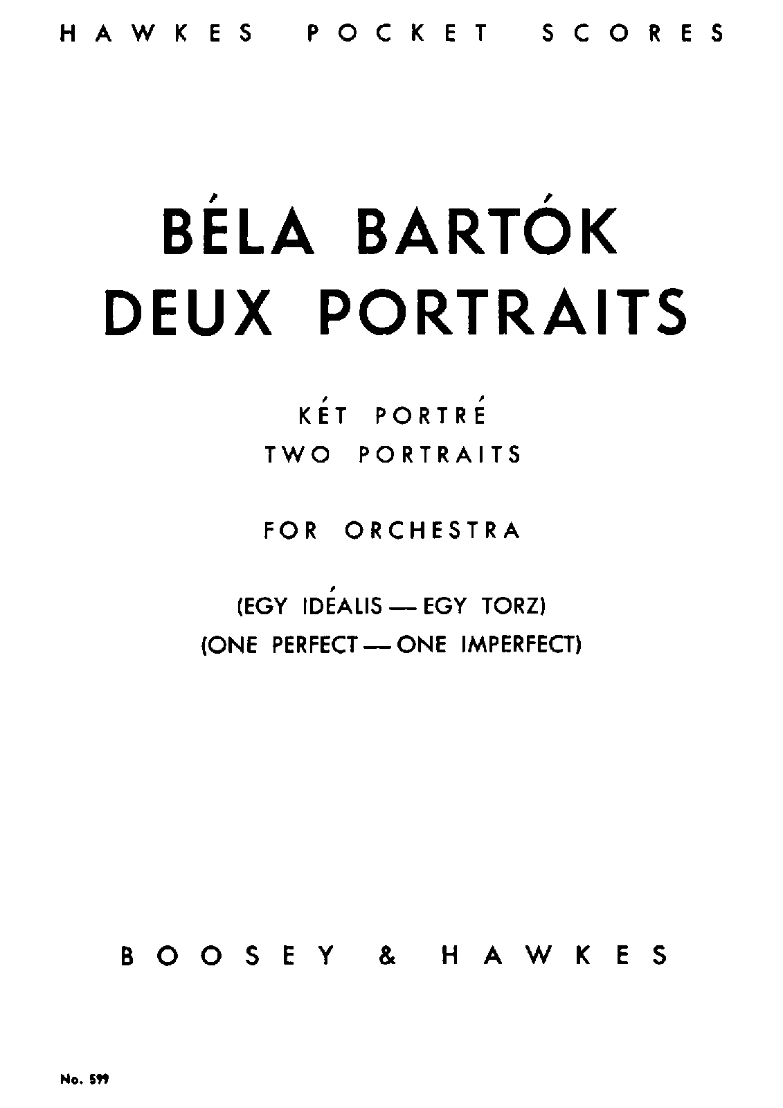 2 Portraits, Op.5