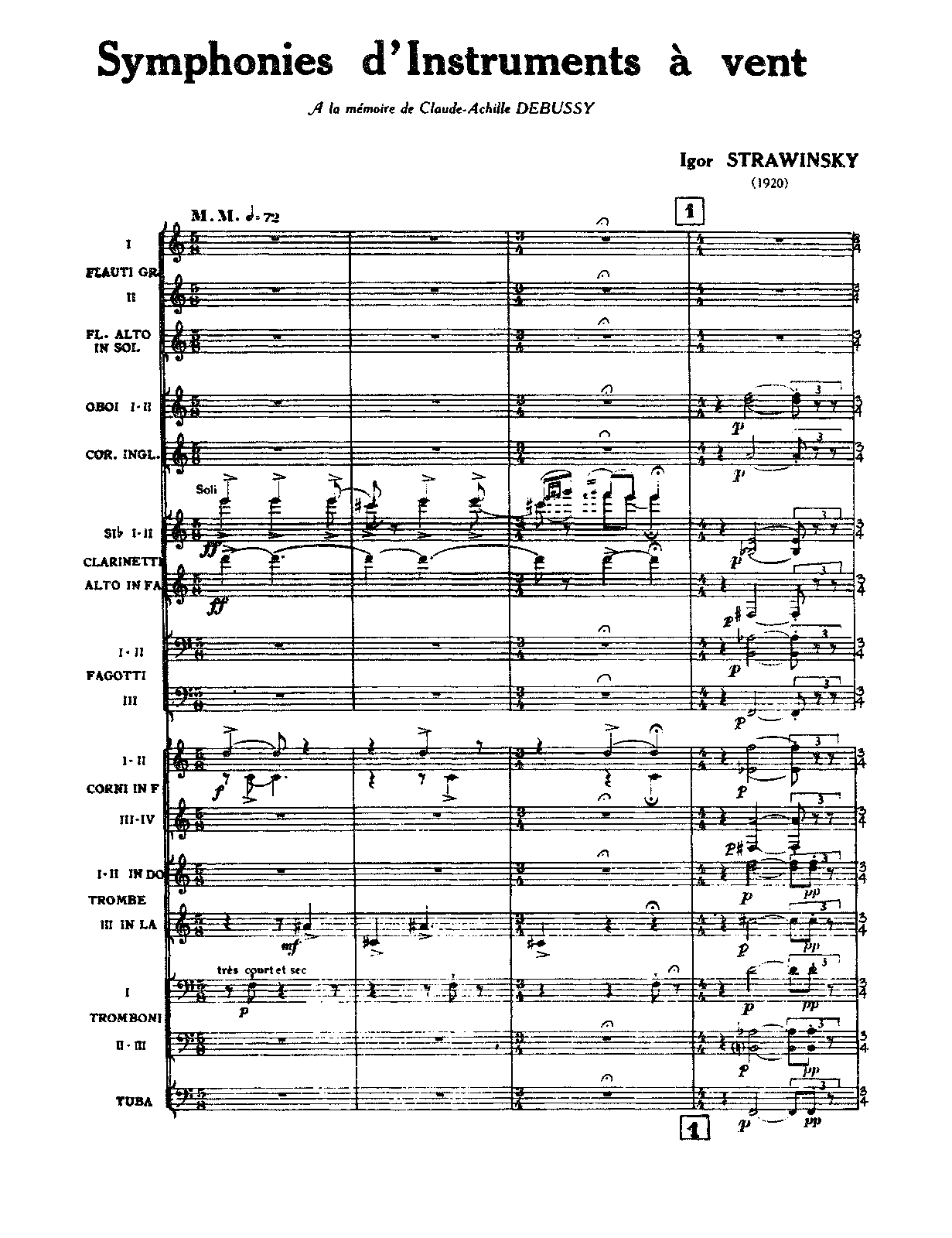Symphonies of Wind Instruments, K036