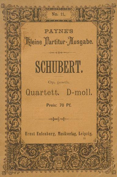 String Quartet in D minor, D.810