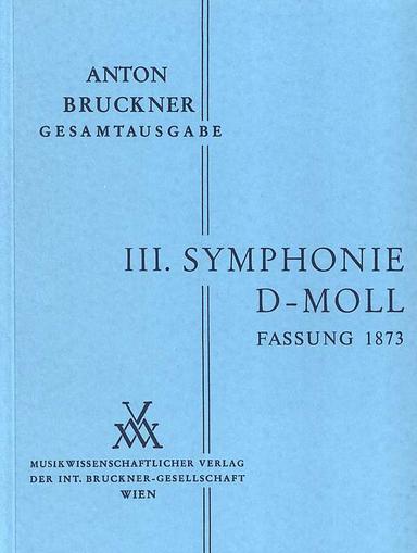 Symphony No.3 in D minor, WAB 103