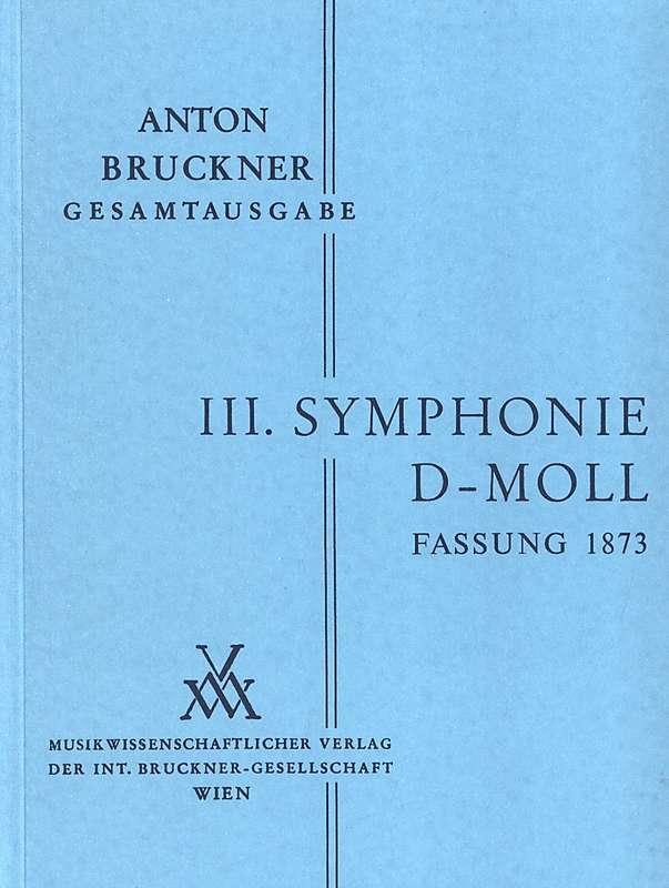 Symphony No.3 in D minor, WAB 103