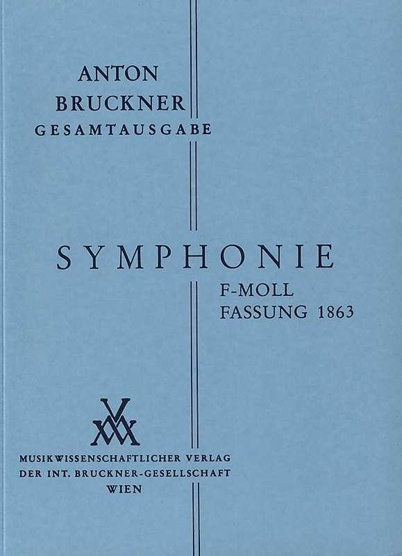 Symphony in F minor, WAB 99