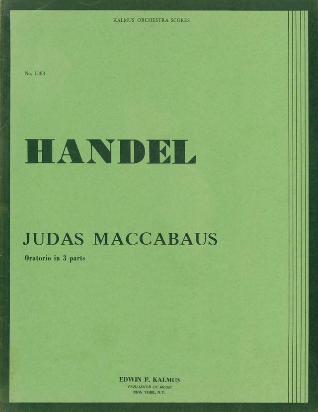 Judas Maccabaeus, HWV 63