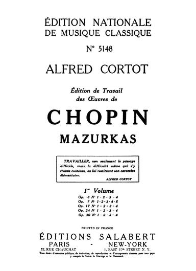 Mazurkas, Op.33