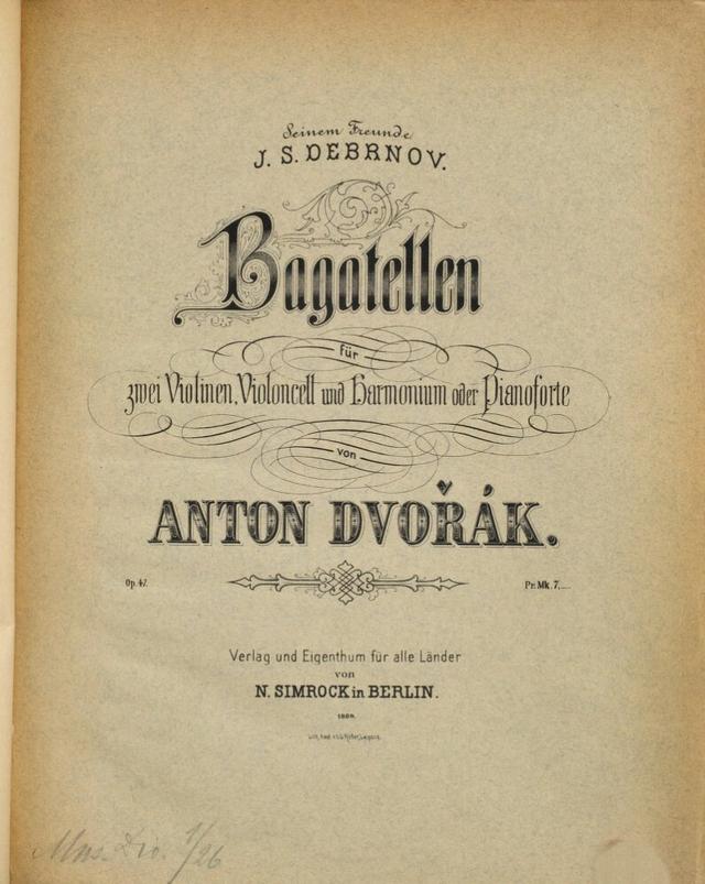 Bagatelles, Op.47