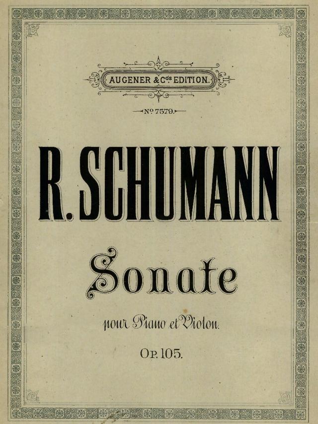 Violin Sonata No.1, Op.105