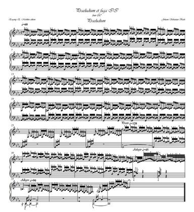 Prelude and Fugue in C minor, BWV 847
