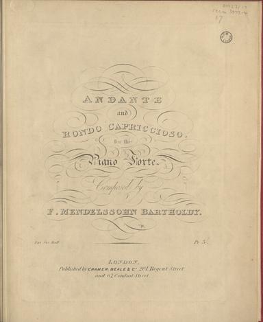 Rondo capriccioso, Op.14
