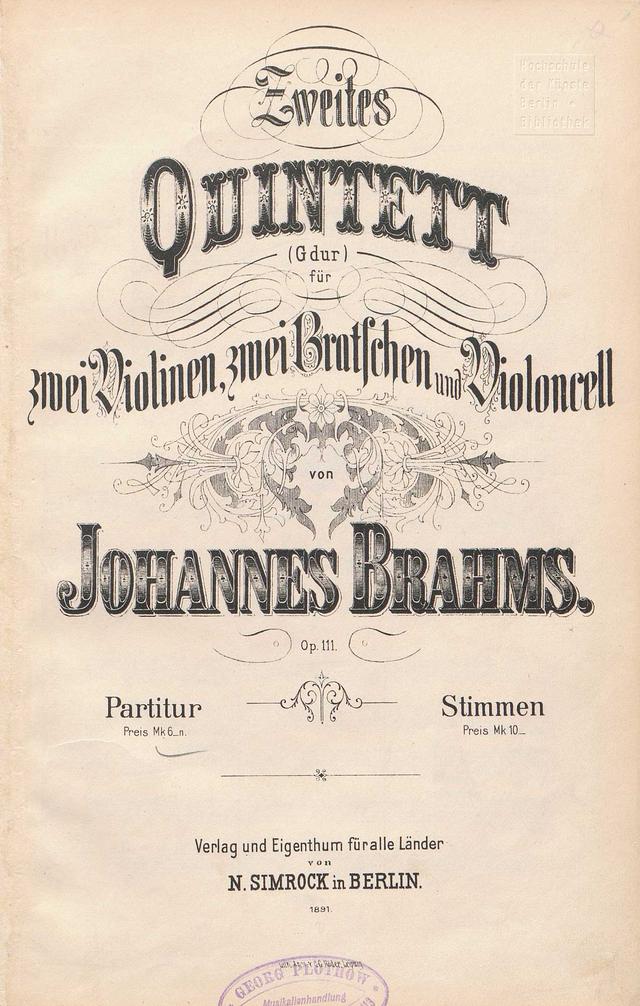 String Quintet No.2, Op.111
