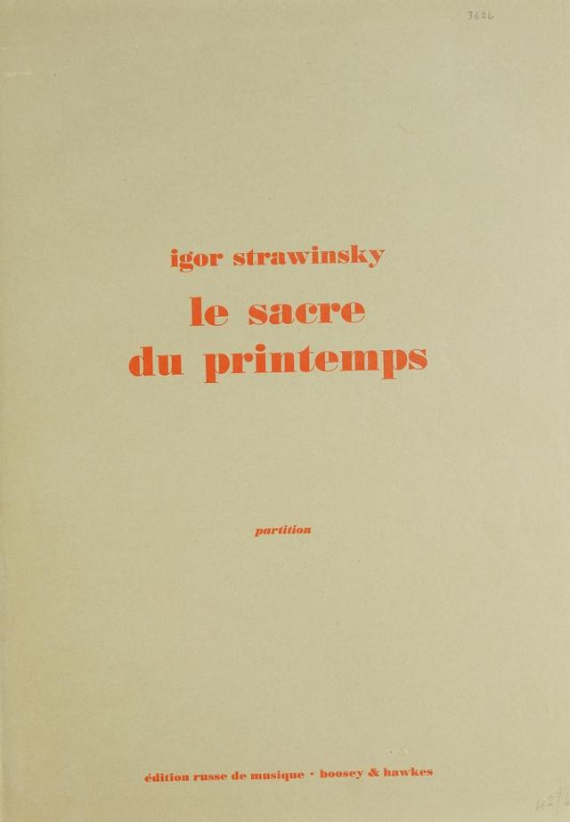 The Rite of Spring, K015