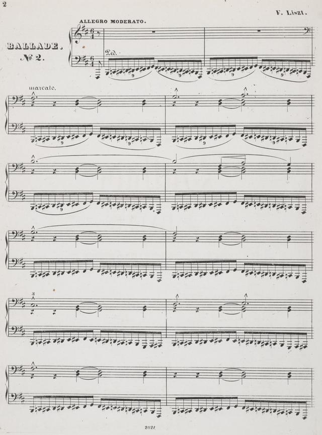 Ballade No.2, S.171