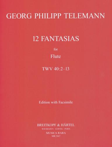 12 Fantasias for Flute without Bass, TWV 40:2-13