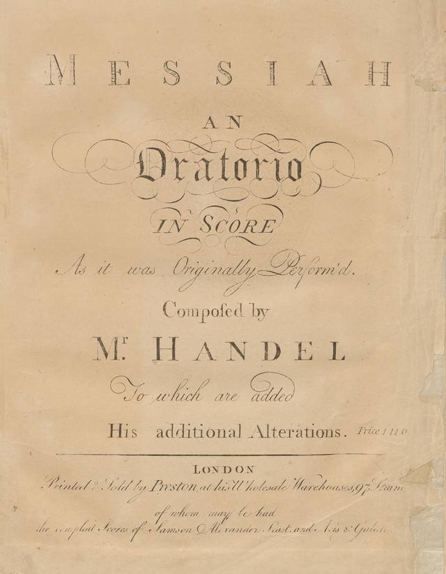 Messiah, HWV 56