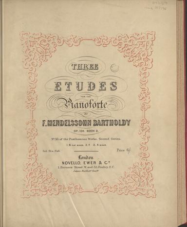 3 Etudes, Op.104b