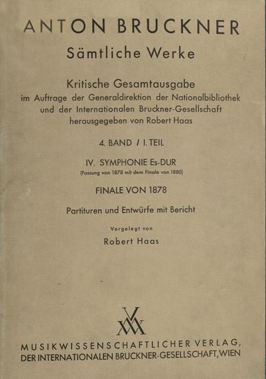 Symphony No.4 in E-flat major, WAB 104
