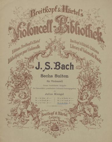 Cello Suite No.3 in C major, BWV 1009