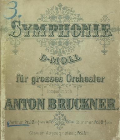 Symphony No.3 in D minor, WAB 103