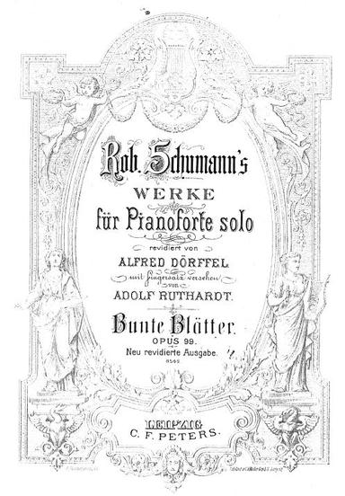 Bunte Blätter, Op.99