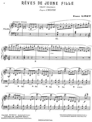 6 Polish Songs, S.480