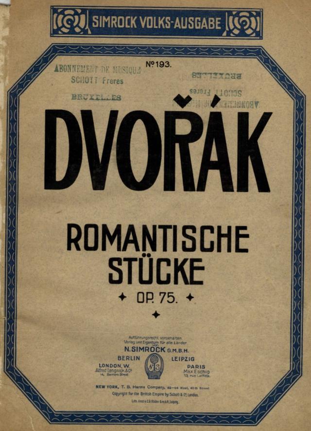 4 Romantic Pieces, Op.75