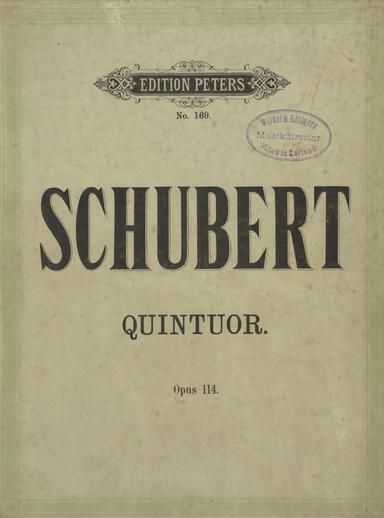 Piano Quintet in A major, D.667