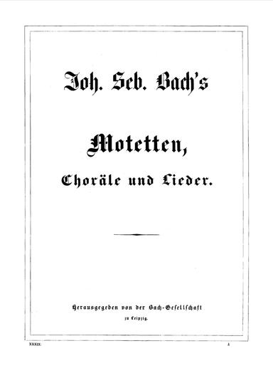 Jesu, meine Freude, BWV 227